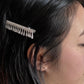 Vintage Crystals Fringe Hair Clip Barrette