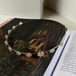 Floral Daisy Crystals Gold Headband