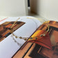 Rhombus Crystals Gold Double Headband
