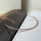 Dainty Sparkled Crystals Rose Gold Headband