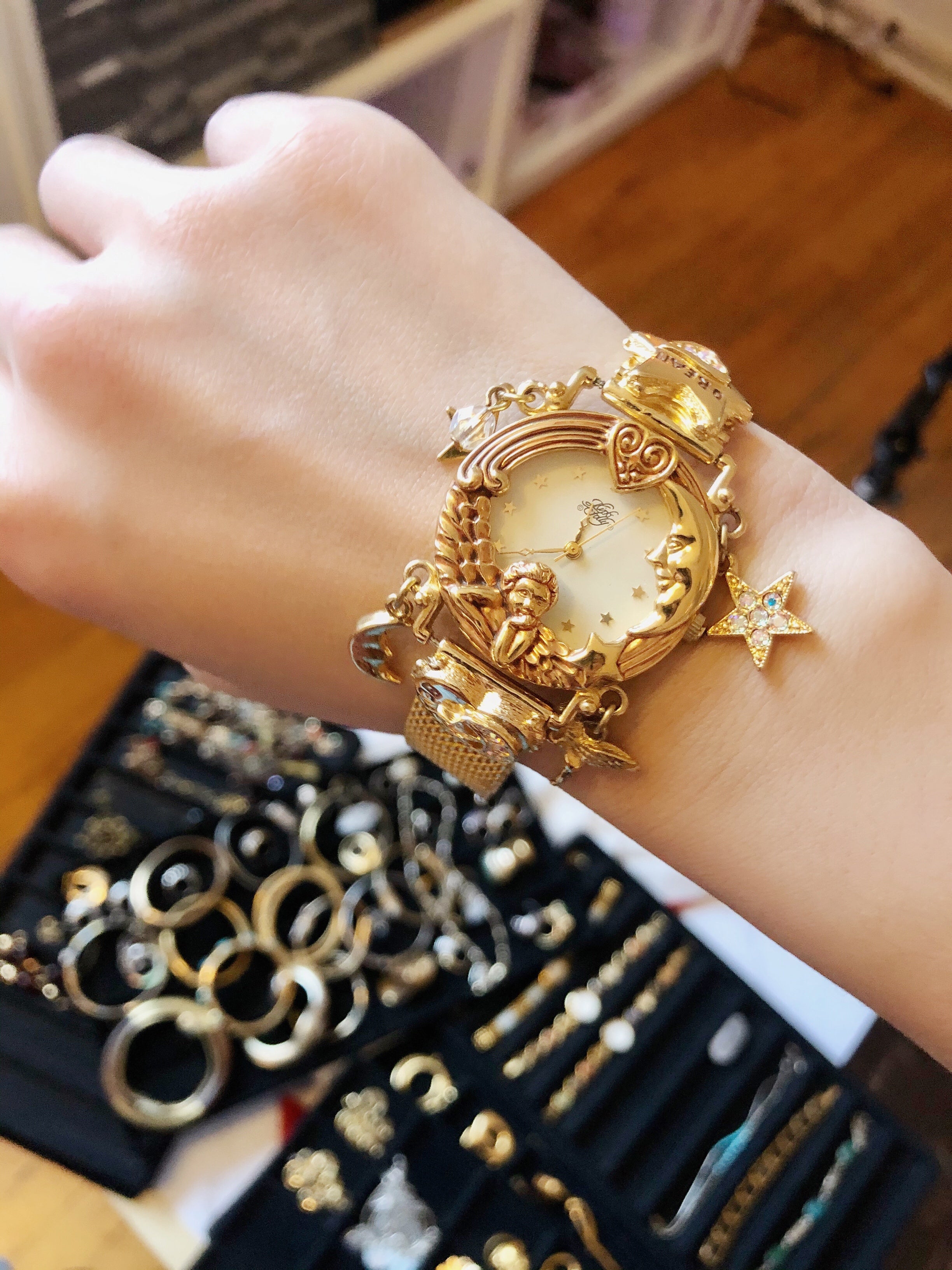 COACH®: Delancey Charm Bracelet Watch, 23 Mm