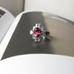 Rubellite Tourmaline Cocktail Ring