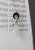Translucent Jadeite Jade & Rubellite Pendant Necklace