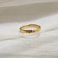 Esther Hammered 18k Gold Ring (Size 7)