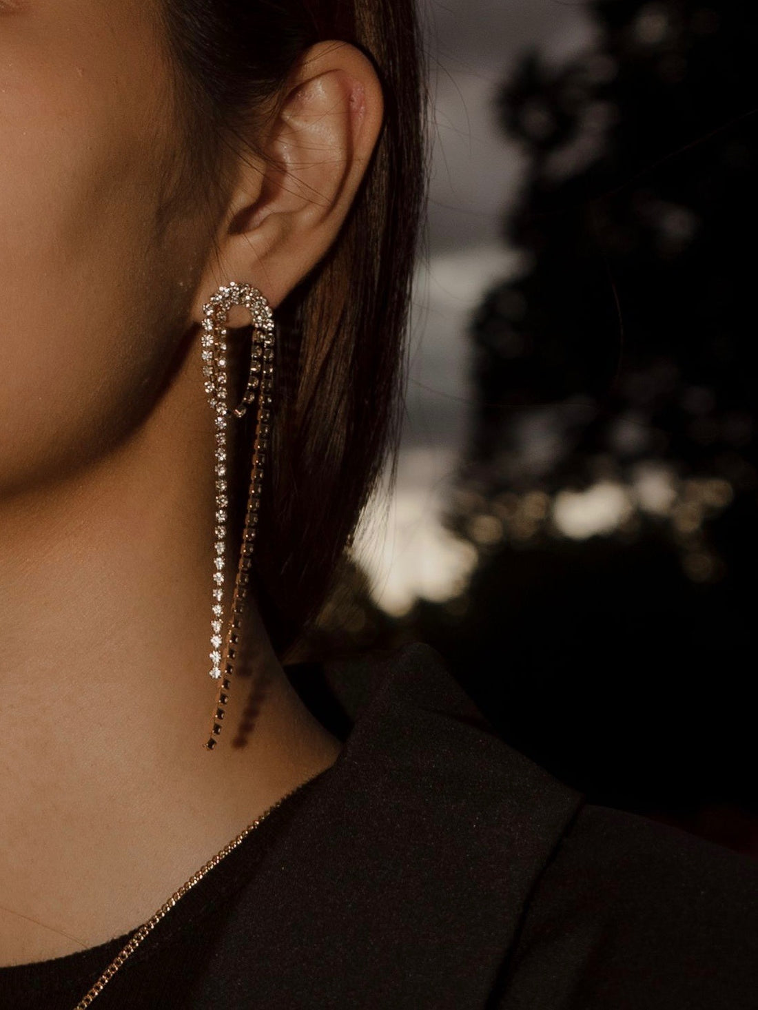 Crystal Drop Earrings