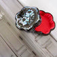 Floral Shape Mother of Pearl Lacquer Trinket box