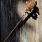 Lilac Flower Garden Gold Hair Stick