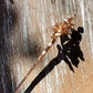 Freesia Flower Garden Gold Hair Stick