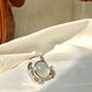 Aqua Moonstone Ring