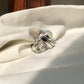 Black Sea Cabochon Opal Ring