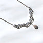 Two Style in One Natural Diamonds Necklace