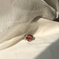Red Tourmaline Ring