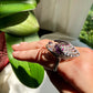 Amethyst Statement Ring