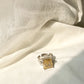 Golden Rutilated Quartz Cocktail Ring