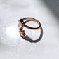 Stardust Natural Diamond Ring in Rose Gold
