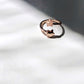 Stardust Natural Diamond Ring in Rose Gold