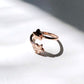 Stardust Natural Diamond Ring in Rose Gold