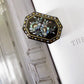 Octagon Shape Mother of Pearl Lacquer Trinket box